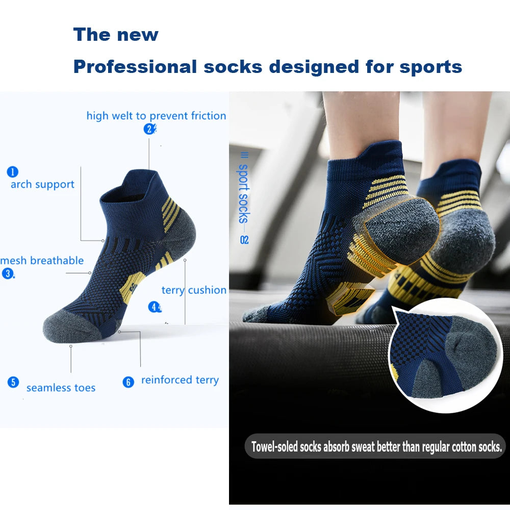 3Pair Fitness, Training socks. Breathable, and lowcut for the Athletic look