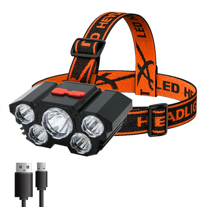 5 LED Flashlight for outdoors. Fishing, hunting, outdoor activities, or working on your car.