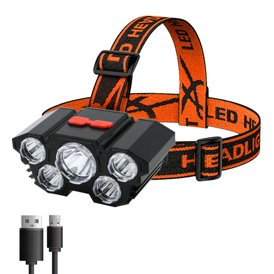 5 LED Flashlight for outdoors. Fishing, hunting, outdoor activities, or working on your car.