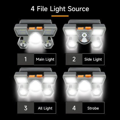 5 LED Flashlight for outdoors. Fishing, hunting, outdoor activities, or working on your car.